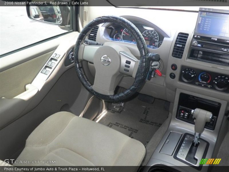 Red Brawn / Cafe Latte 2008 Nissan Pathfinder S