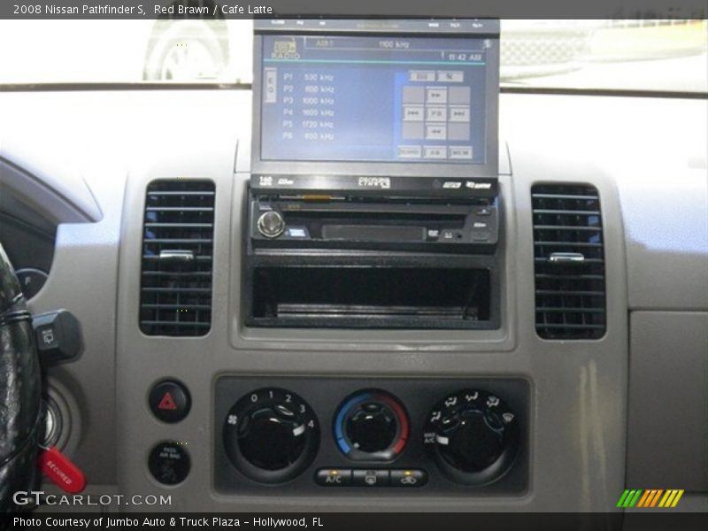 Red Brawn / Cafe Latte 2008 Nissan Pathfinder S