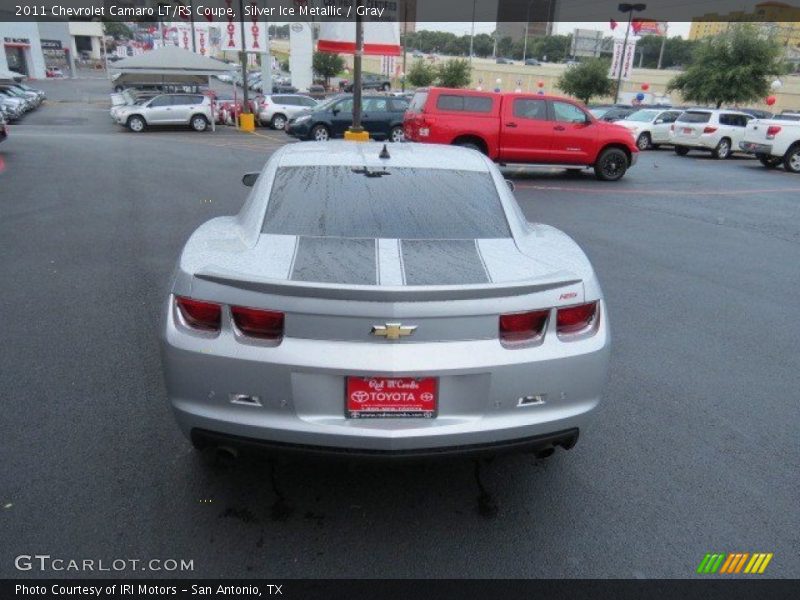 Silver Ice Metallic / Gray 2011 Chevrolet Camaro LT/RS Coupe