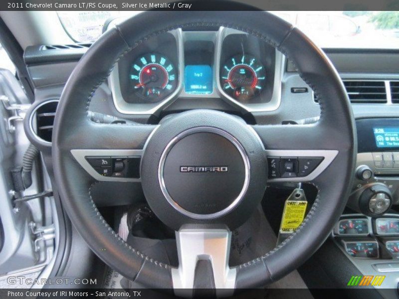 Silver Ice Metallic / Gray 2011 Chevrolet Camaro LT/RS Coupe