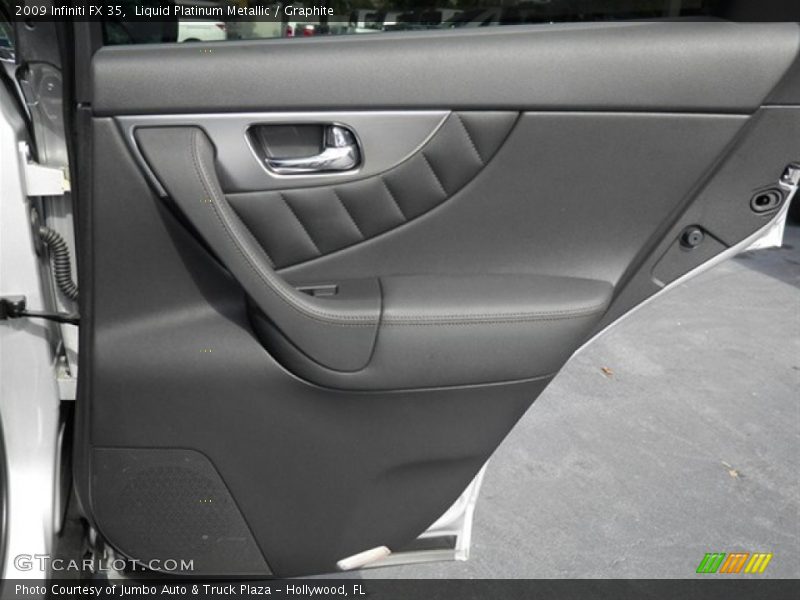 Liquid Platinum Metallic / Graphite 2009 Infiniti FX 35