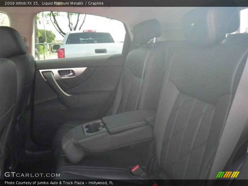 Liquid Platinum Metallic / Graphite 2009 Infiniti FX 35