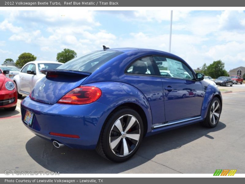  2012 Beetle Turbo Reef Blue Metallic