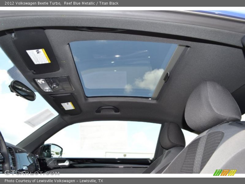 Sunroof of 2012 Beetle Turbo