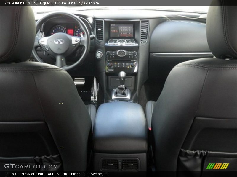 Liquid Platinum Metallic / Graphite 2009 Infiniti FX 35