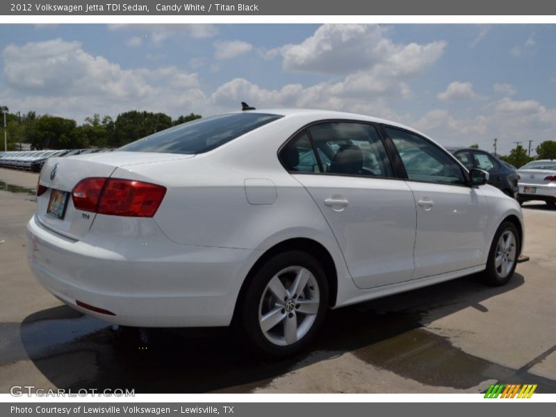 Candy White / Titan Black 2012 Volkswagen Jetta TDI Sedan