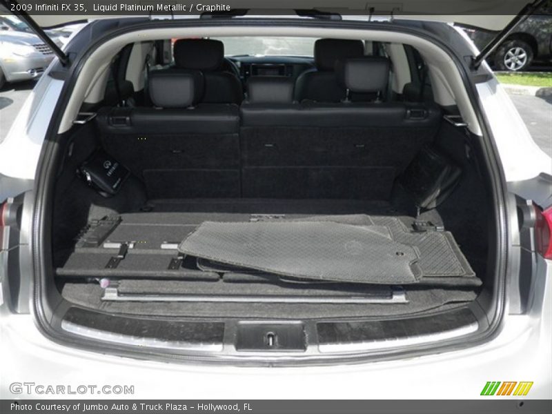 Liquid Platinum Metallic / Graphite 2009 Infiniti FX 35