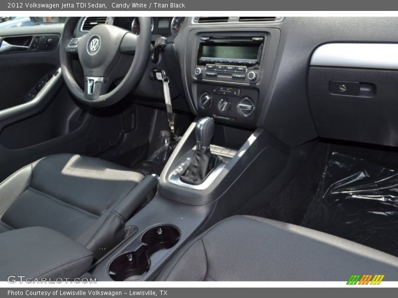 Candy White / Titan Black 2012 Volkswagen Jetta TDI Sedan