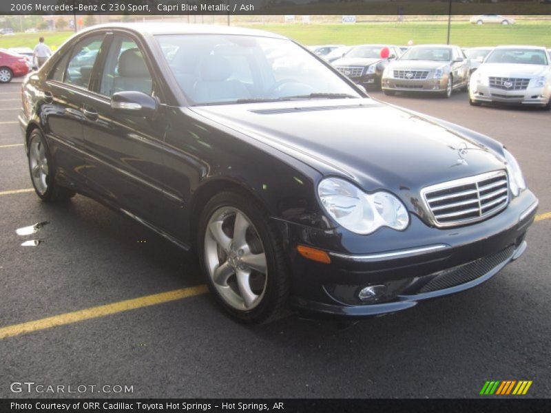 Capri Blue Metallic / Ash 2006 Mercedes-Benz C 230 Sport