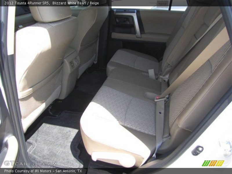 Blizzard White Pearl / Beige 2012 Toyota 4Runner SR5