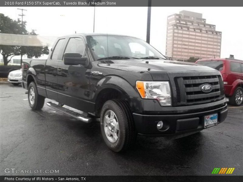 Tuxedo Black / Medium Stone 2010 Ford F150 STX SuperCab