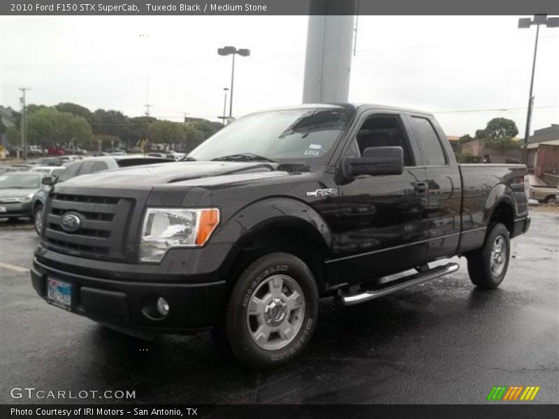 Tuxedo Black / Medium Stone 2010 Ford F150 STX SuperCab