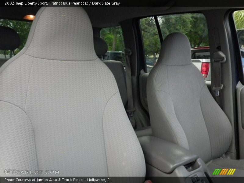 Patriot Blue Pearlcoat / Dark Slate Gray 2002 Jeep Liberty Sport