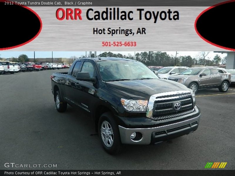 Black / Graphite 2012 Toyota Tundra Double Cab