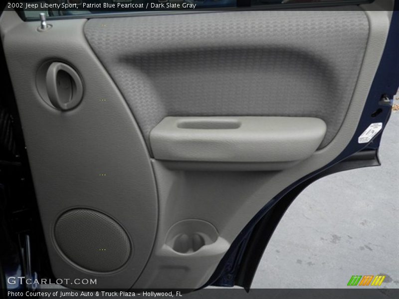 Patriot Blue Pearlcoat / Dark Slate Gray 2002 Jeep Liberty Sport