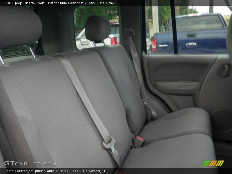 Patriot Blue Pearlcoat / Dark Slate Gray 2002 Jeep Liberty Sport