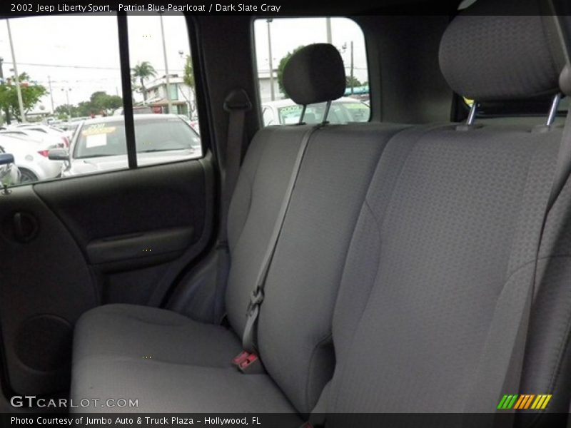 Patriot Blue Pearlcoat / Dark Slate Gray 2002 Jeep Liberty Sport