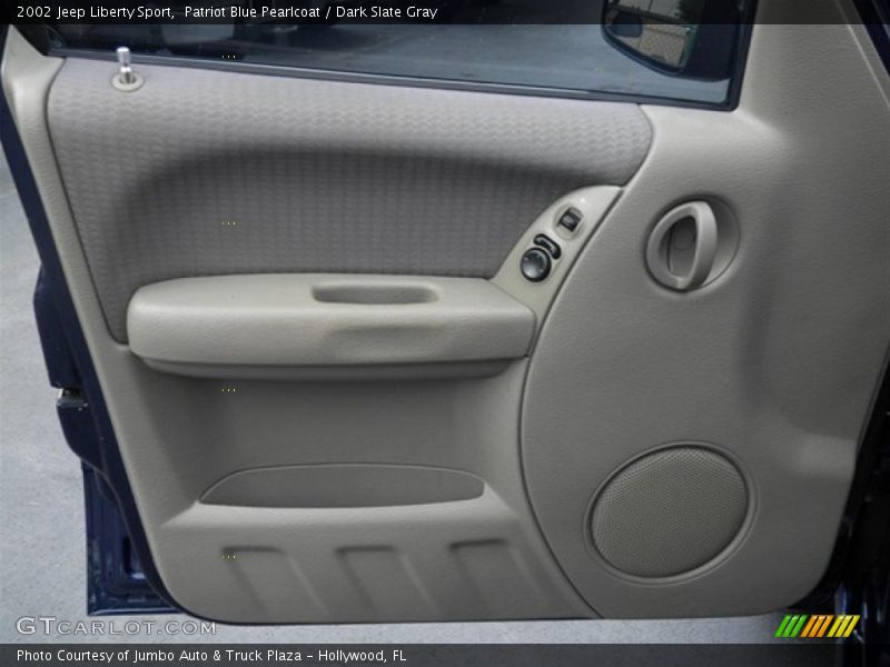 Patriot Blue Pearlcoat / Dark Slate Gray 2002 Jeep Liberty Sport