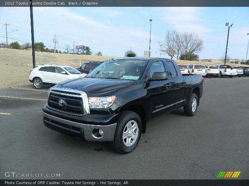 Black / Graphite 2012 Toyota Tundra Double Cab