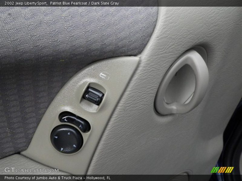 Patriot Blue Pearlcoat / Dark Slate Gray 2002 Jeep Liberty Sport