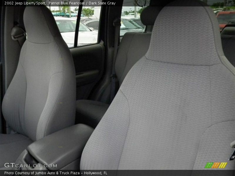 Patriot Blue Pearlcoat / Dark Slate Gray 2002 Jeep Liberty Sport
