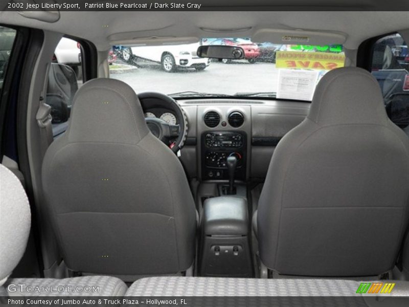 Patriot Blue Pearlcoat / Dark Slate Gray 2002 Jeep Liberty Sport
