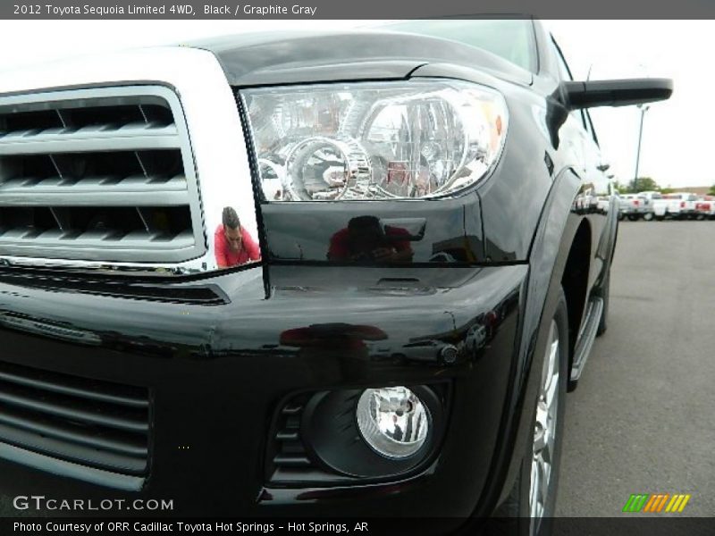 Black / Graphite Gray 2012 Toyota Sequoia Limited 4WD