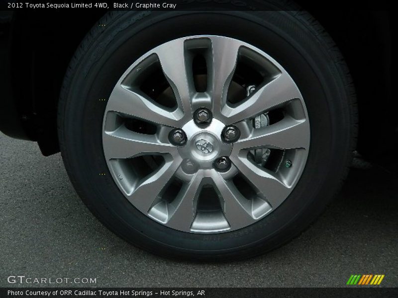  2012 Sequoia Limited 4WD Wheel