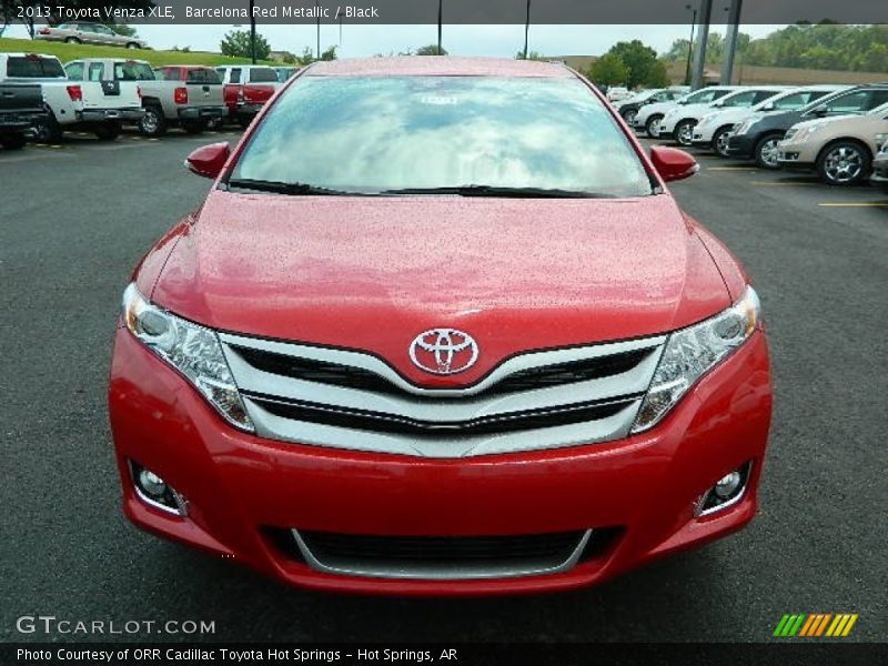 Barcelona Red Metallic / Black 2013 Toyota Venza XLE