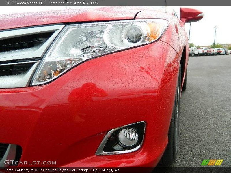 Barcelona Red Metallic / Black 2013 Toyota Venza XLE