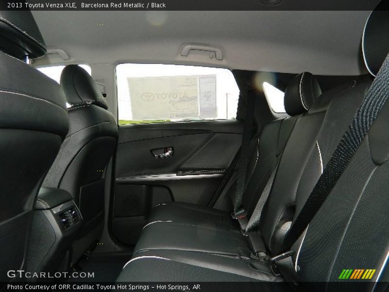 Barcelona Red Metallic / Black 2013 Toyota Venza XLE