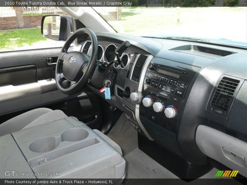  2010 Tundra Double Cab Graphite Gray Interior