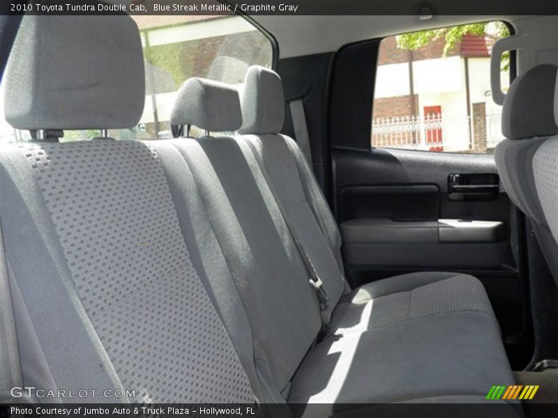 Blue Streak Metallic / Graphite Gray 2010 Toyota Tundra Double Cab
