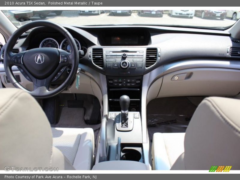 Polished Metal Metallic / Taupe 2010 Acura TSX Sedan