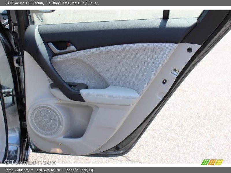 Polished Metal Metallic / Taupe 2010 Acura TSX Sedan