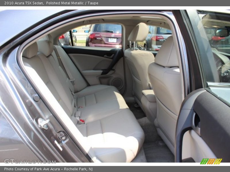 Polished Metal Metallic / Taupe 2010 Acura TSX Sedan