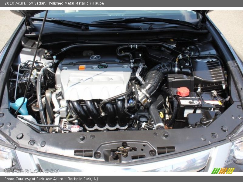 Polished Metal Metallic / Taupe 2010 Acura TSX Sedan
