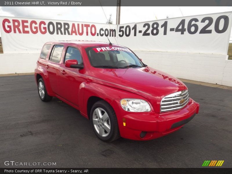 Victory Red / Ebony 2011 Chevrolet HHR LT