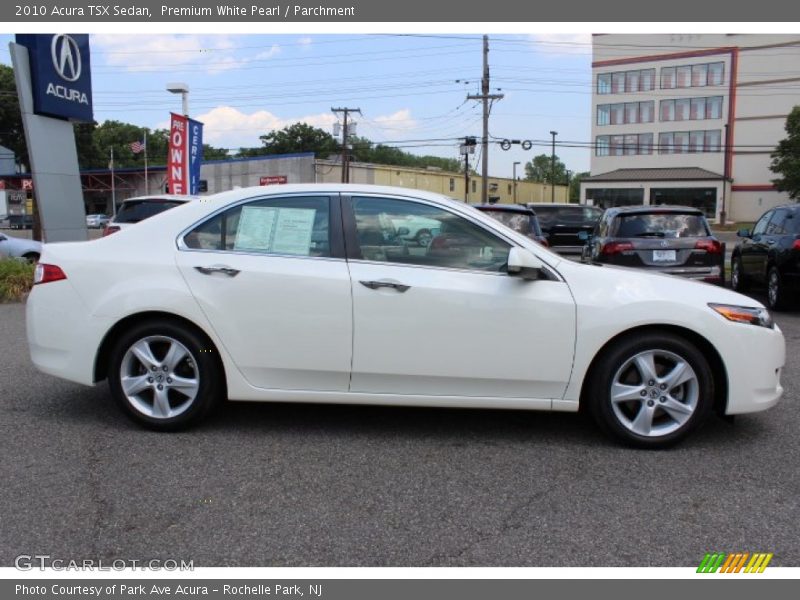 Premium White Pearl / Parchment 2010 Acura TSX Sedan