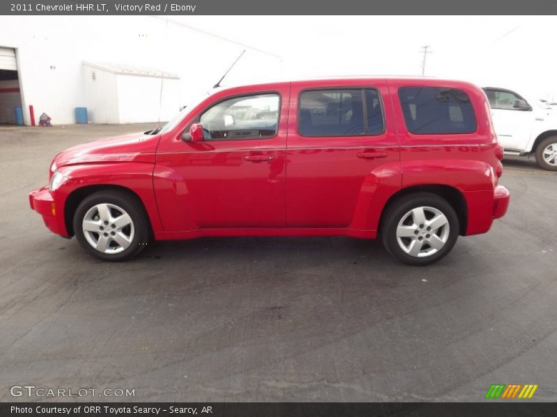 Victory Red / Ebony 2011 Chevrolet HHR LT