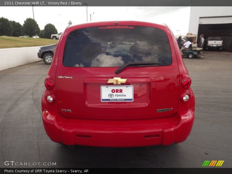 Victory Red / Ebony 2011 Chevrolet HHR LT