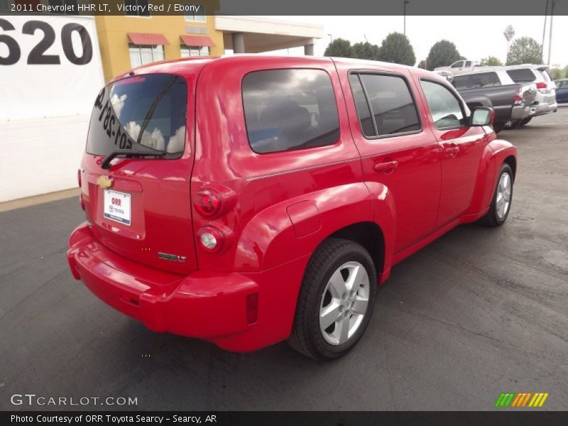 Victory Red / Ebony 2011 Chevrolet HHR LT