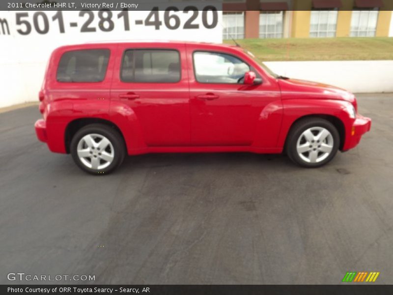 Victory Red / Ebony 2011 Chevrolet HHR LT