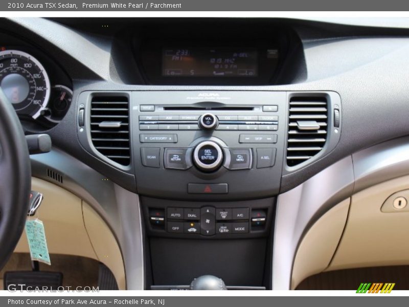 Premium White Pearl / Parchment 2010 Acura TSX Sedan
