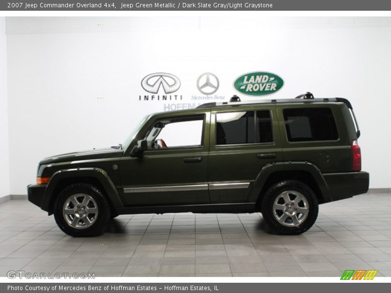Jeep Green Metallic / Dark Slate Gray/Light Graystone 2007 Jeep Commander Overland 4x4