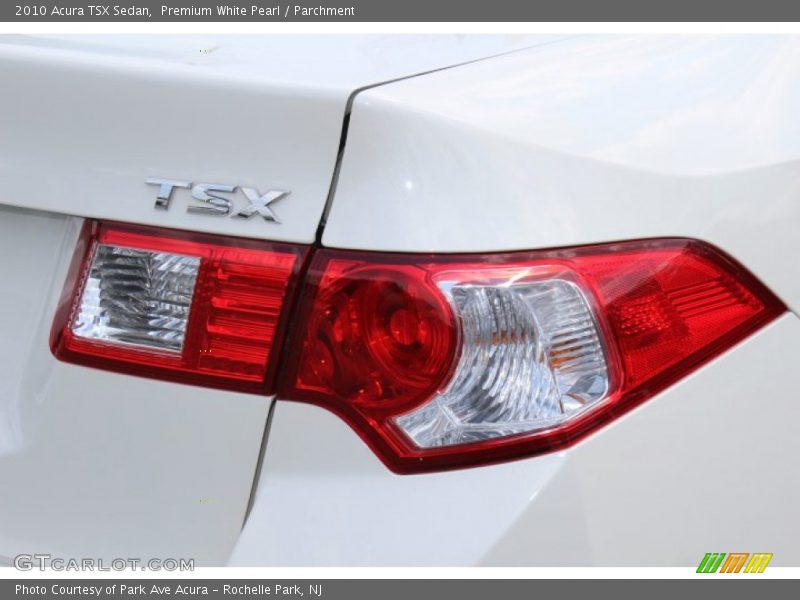 Premium White Pearl / Parchment 2010 Acura TSX Sedan