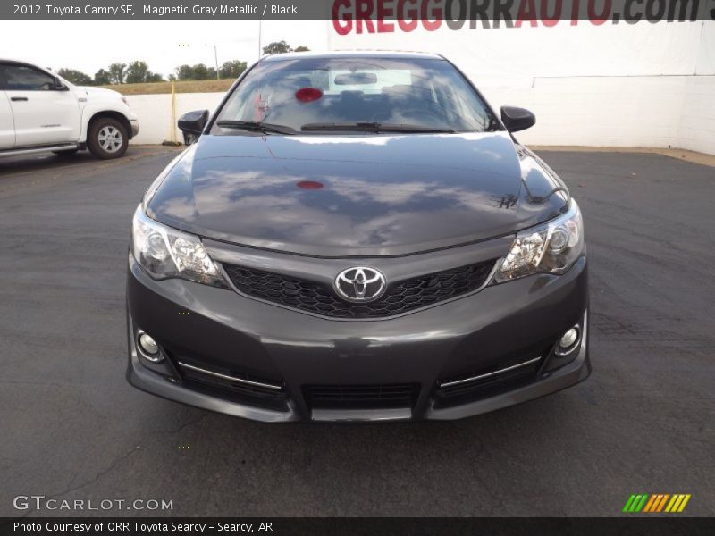 Magnetic Gray Metallic / Black 2012 Toyota Camry SE