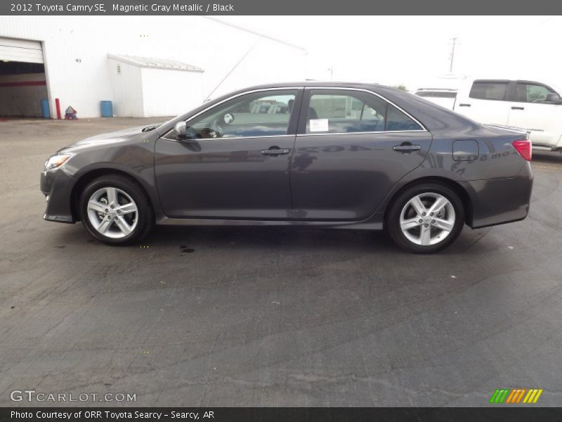 Magnetic Gray Metallic / Black 2012 Toyota Camry SE