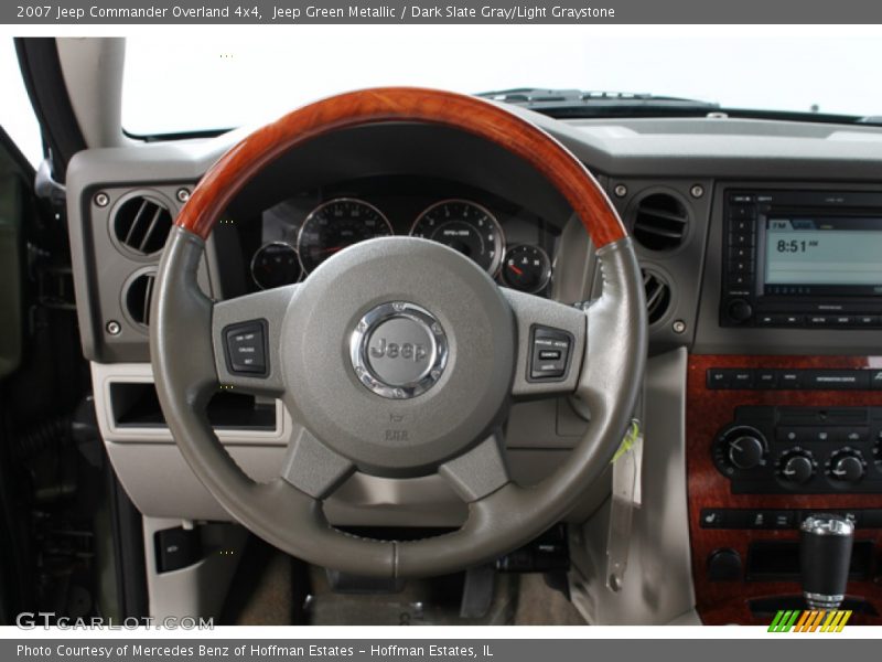 Jeep Green Metallic / Dark Slate Gray/Light Graystone 2007 Jeep Commander Overland 4x4