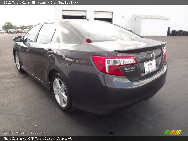 Magnetic Gray Metallic / Black 2012 Toyota Camry SE